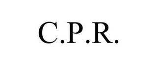 C.P.R.