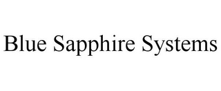 BLUE SAPPHIRE SYSTEMS