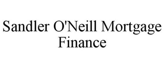 SANDLER O'NEILL MORTGAGE FINANCE