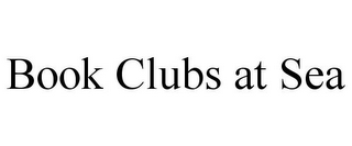 BOOK CLUBS AT SEA