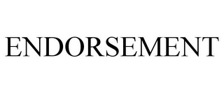 ENDORSEMENT