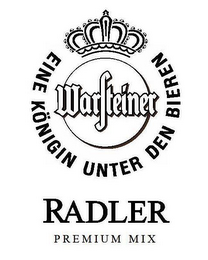 WARSTEINER EINE KONIGIN UNTER DEN BIEREN RADLER PREMIUM MIX