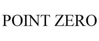 POINT ZERO