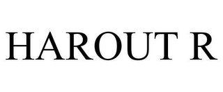 HAROUT R