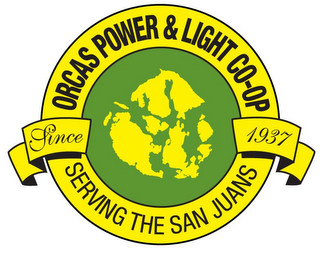 ORCAS POWER & LIGHT CO-OP SERVING THE SAN JUANS SINCE 1937