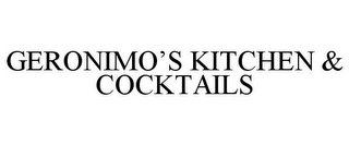 GERONIMO'S KITCHEN & COCKTAILS