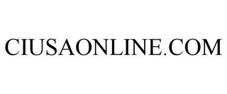 CIUSAONLINE.COM