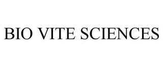 BIO VITE SCIENCES