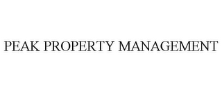 PEAK PROPERTY MANAGEMENT