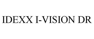 IDEXX I-VISION DR