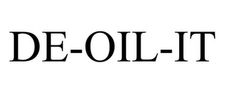 DE-OIL-IT