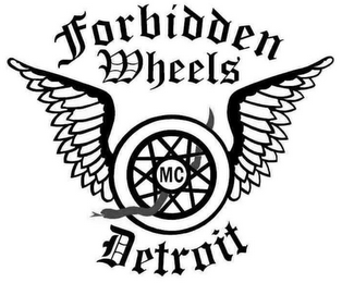 FORBIDDEN WHEELS DETROIT MC