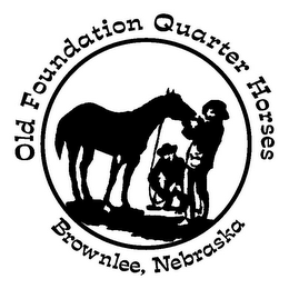OLD FOUNDATION QUARTER HORSES BROWNLEE,NEBRASKA