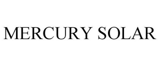 MERCURY SOLAR