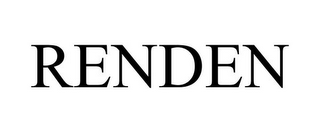 RENDEN