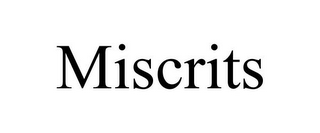 MISCRITS