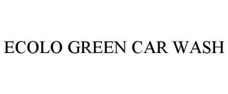 ECOLO GREEN CAR WASH