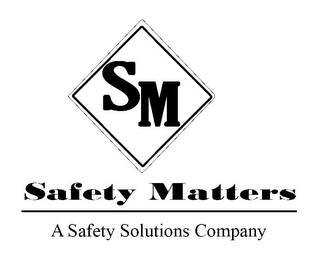 SM SAFETY MATTERS A SAFETY SOLUTIONS COMPANY