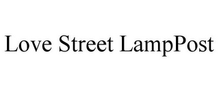 LOVE STREET LAMPPOST