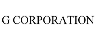 G CORPORATION