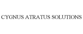 CYGNUS ATRATUS SOLUTIONS