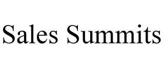 SALES SUMMITS