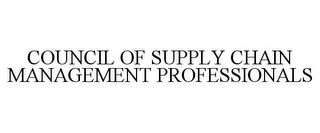 COUNCIL OF SUPPLY CHAIN MANAGEMENT PROFESSIONALS