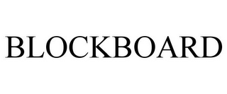 BLOCKBOARD