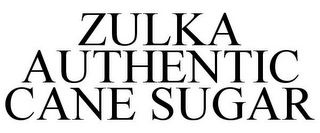 ZULKA AUTHENTIC CANE SUGAR