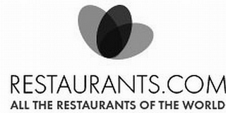 RESTAURANTS.COM ALL THE RESTAURANTS OF THE WORLD