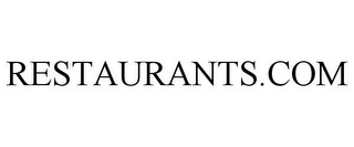 RESTAURANTS.COM