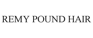 REMY POUND HAIR