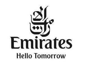 EMIRATES HELLO TOMORROW