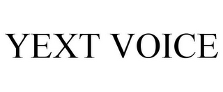 YEXT VOICE