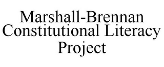 MARSHALL-BRENNAN CONSTITUTIONAL LITERACY PROJECT