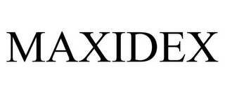 MAXIDEX