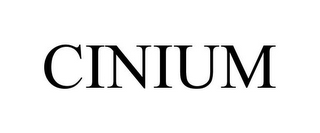 CINIUM