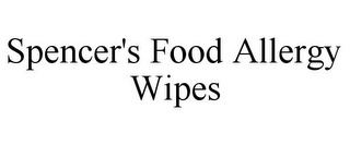 SPENCER'S FOOD ALLERGY WIPES