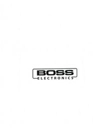 BOSS ELECTRONICS