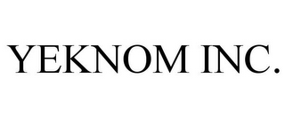 YEKNOM INC.