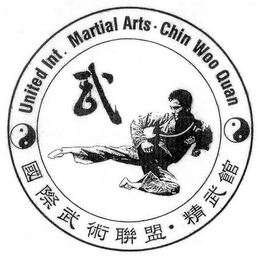 UNITED INT. MARTIAL ARTS · CHIN WOO QUAN