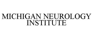 MICHIGAN NEUROLOGY INSTITUTE