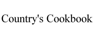 COUNTRY'S COOKBOOK