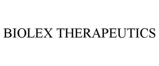 BIOLEX THERAPEUTICS