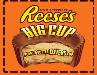 REESE'S BIG CUP MILK CHOCOLATE PEANUT BUTTER LOVERS CUP