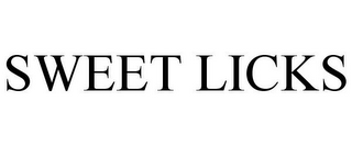 SWEET LICKS