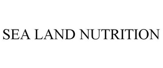 SEA LAND NUTRITION