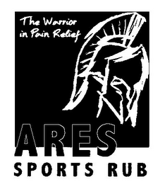 ARES SPORTS RUB THE WARRIOR IN PAIN RELIEF