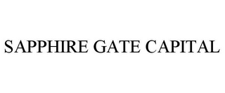 SAPPHIRE GATE CAPITAL