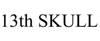 13TH SKULL